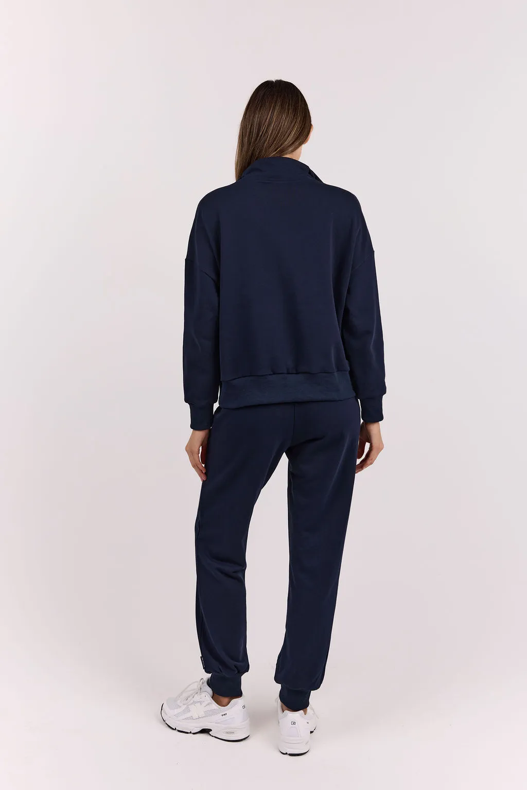 Foundation Half Zip Sweatshirt Navy sold by dk active product image thumbnail 5