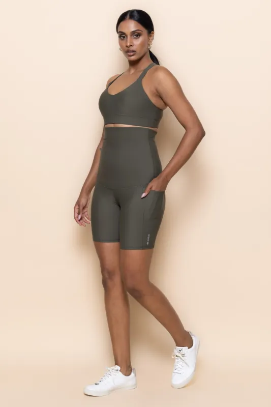 Postnatal Pocket Support Bike Pant sold by dk active