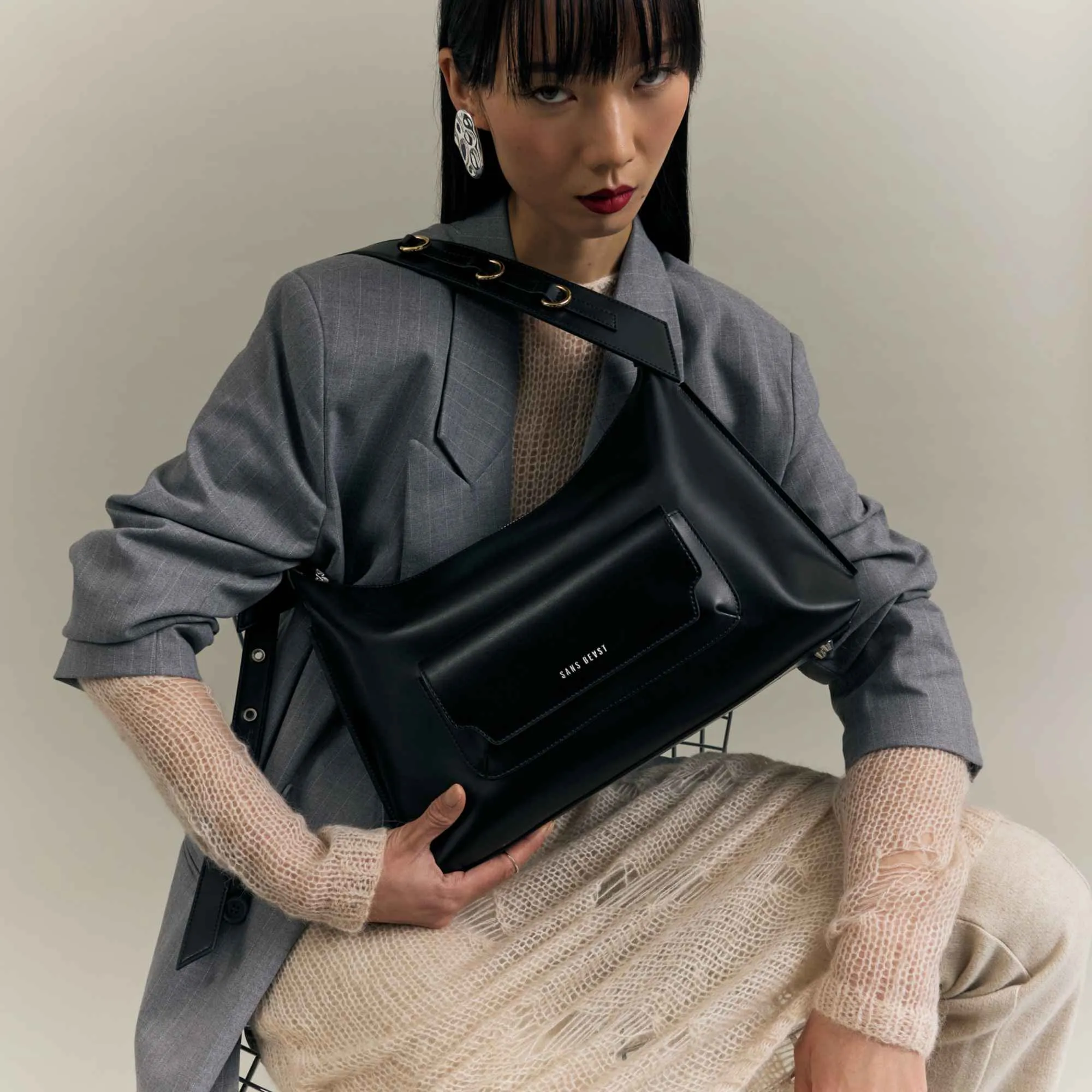 Transit Day Bag - Noir sold by Sans Beast product image thumbnail 3