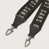 Barricade Bag Strap - Noir + Gunmetal sold by Sans Beast