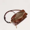 Sojourn Crossbody - Mahogany Croco sold by Sans Beast