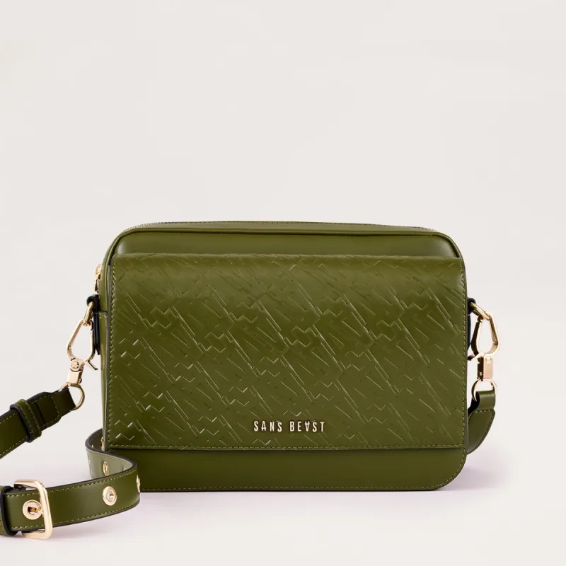 Voyage Crossbody - Olive sold by Sans Beast