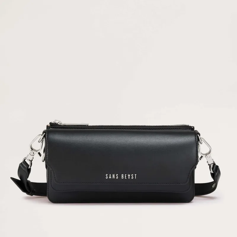 Gemini Handbag - Noir made by Sans Beast