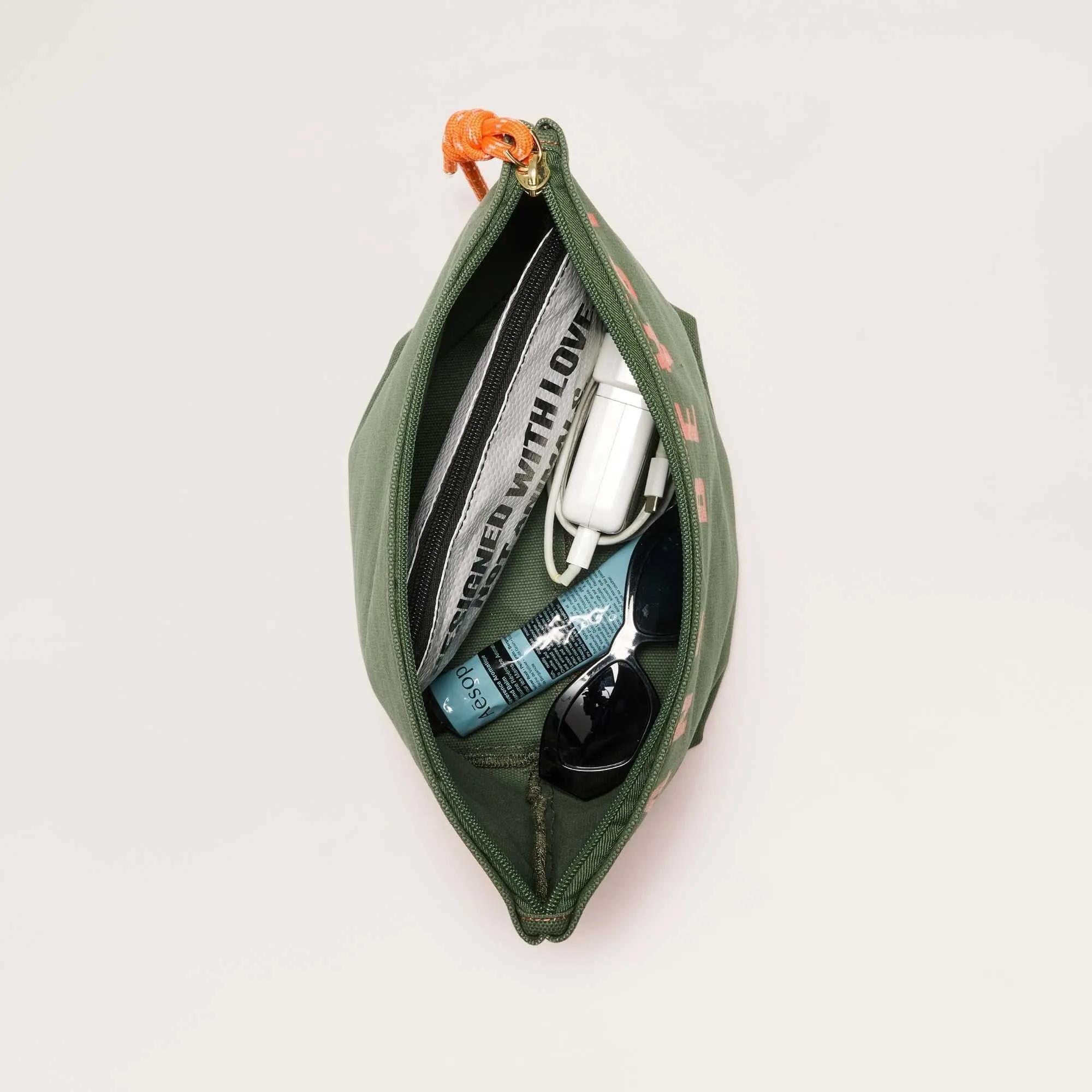 Zippy Pouch - Olive sold by Sans Beast product image thumbnail 3