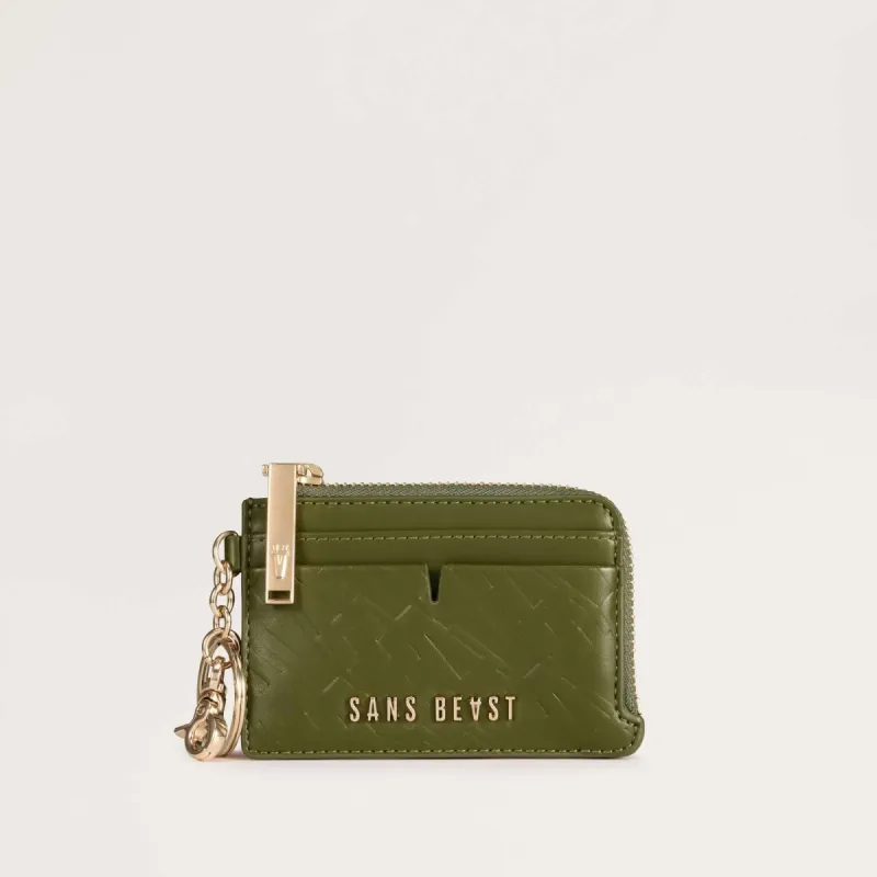 Wheels Up Card Holder - Olive sold by Sans Beast