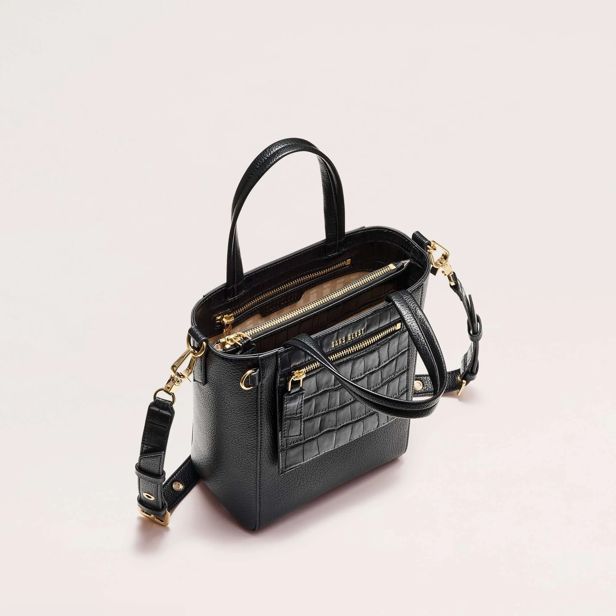 Petite Universo Bucket - Noir + Gold sold by Sans Beast product image thumbnail 3