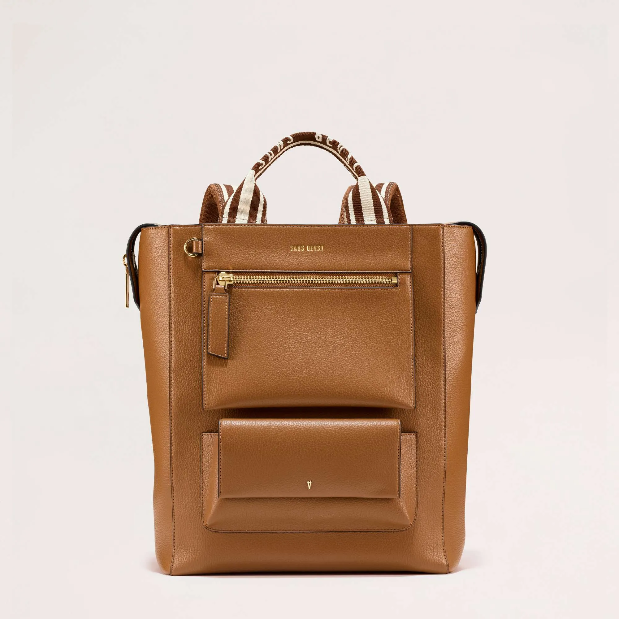 XL Universo Backpack - Cinnamon + Gold sold by Sans Beast