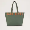 Zippy Overflow Tote - Olive sold by Sans Beast
