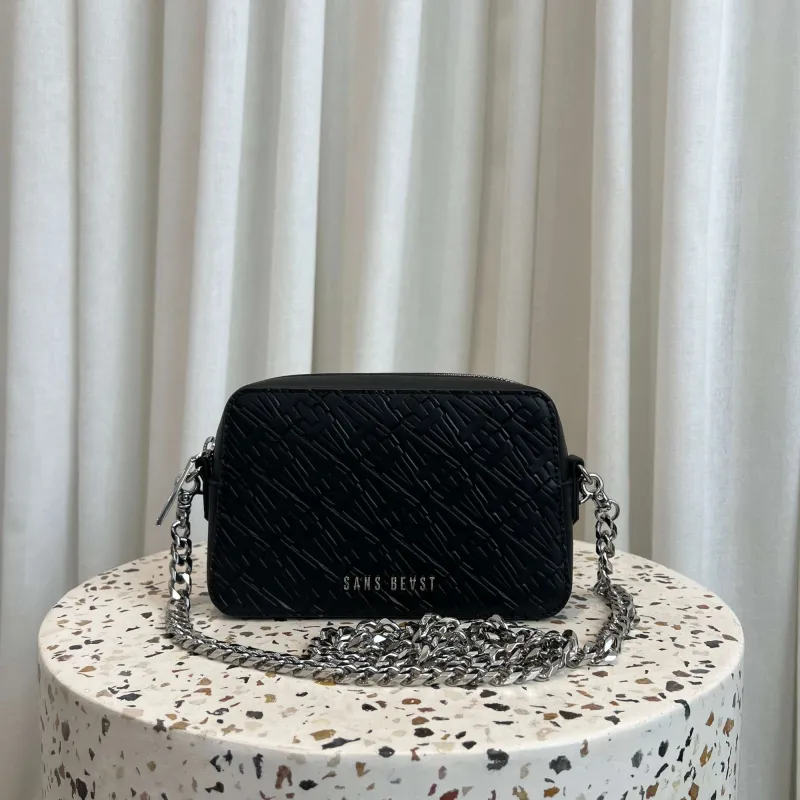 Sample Sale: Voyage Excursion Mini Noir + Silver sold by Sans Beast