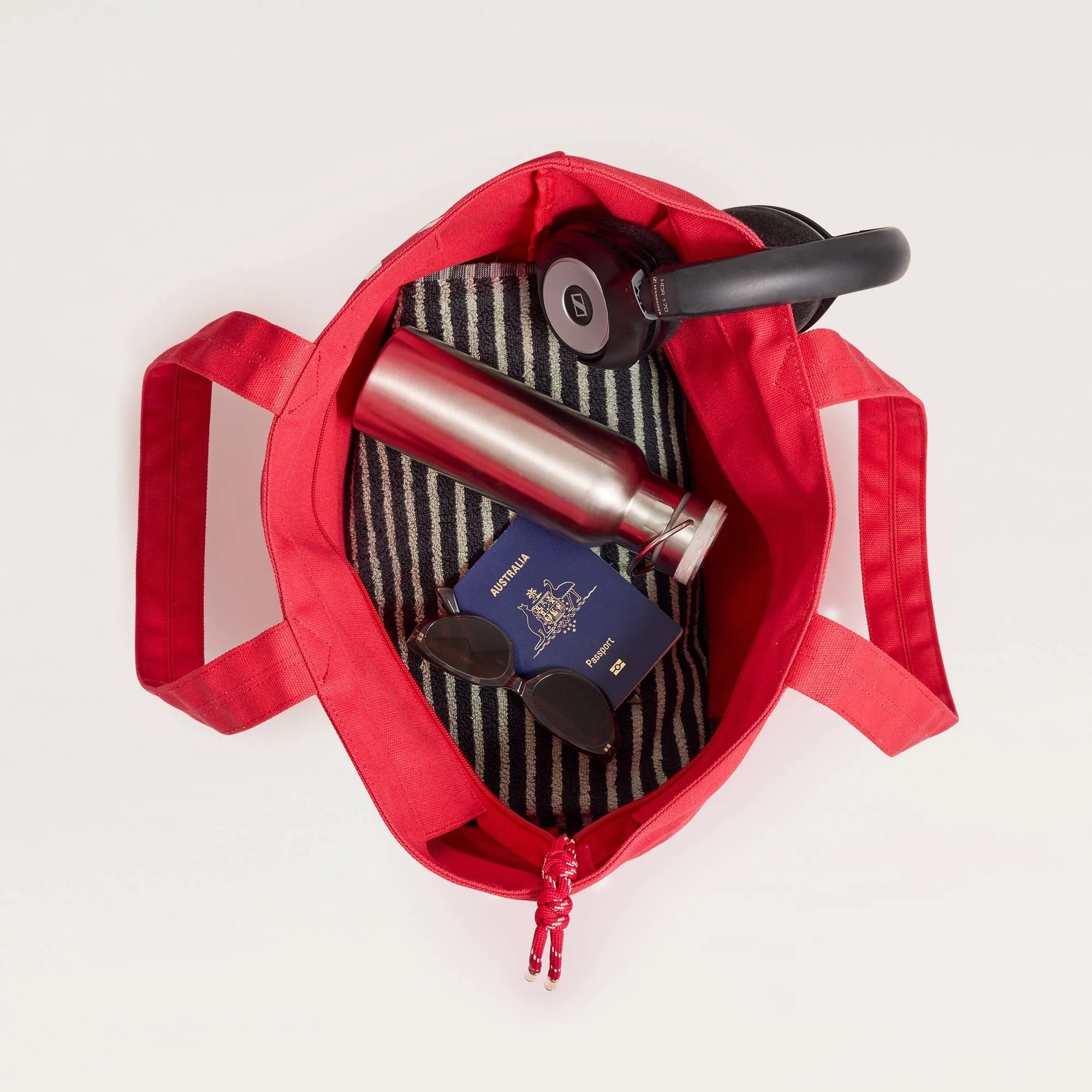 Zippy Overflow Tote - Siren Red sold by Sans Beast product image thumbnail 3