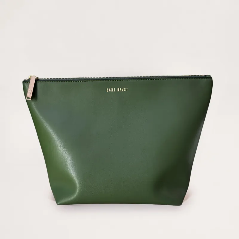 Stopover Clutch Olive Green Bio-based sold by Sans Beast