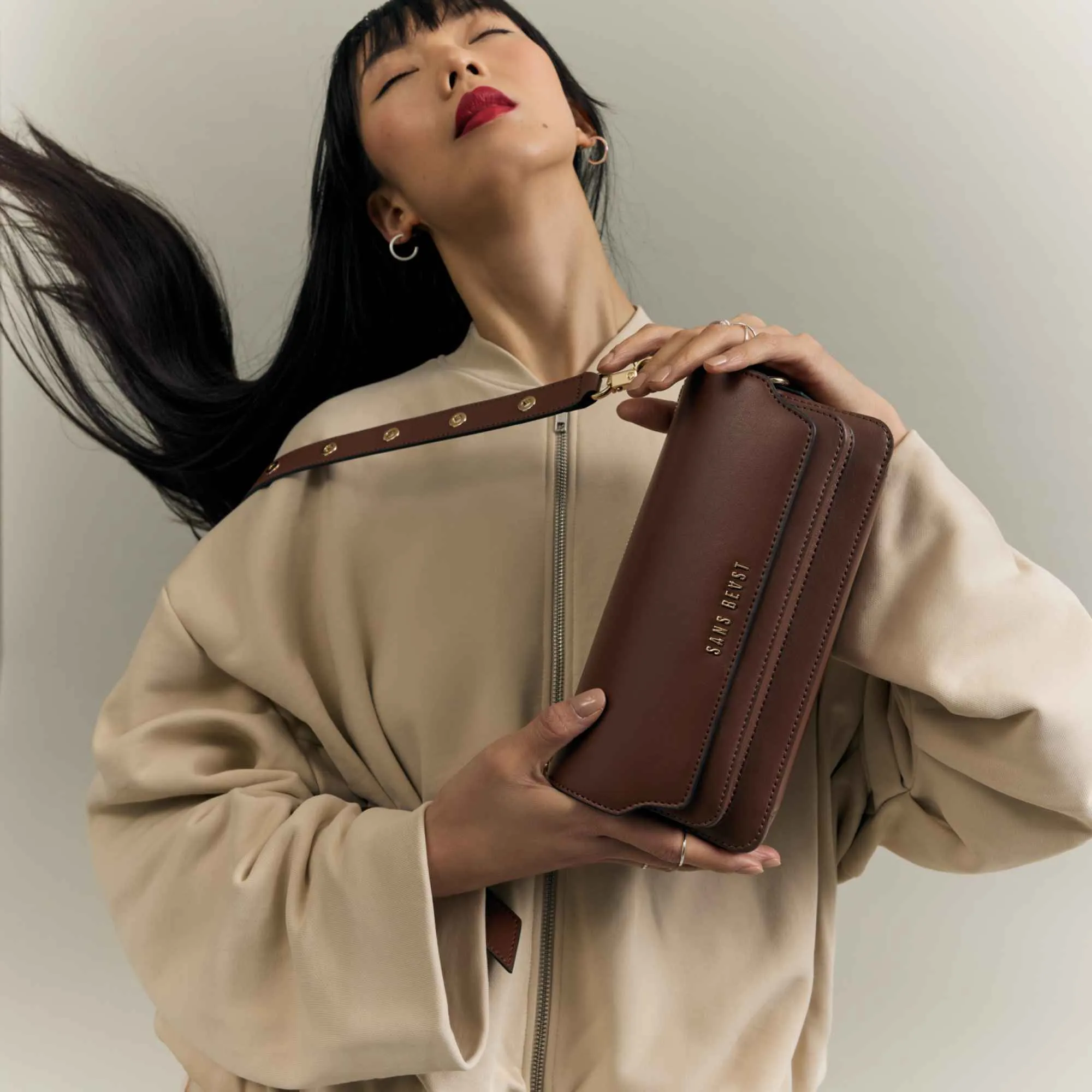 Gemini Handbag - Mahogany sold by Sans Beast product image thumbnail 3