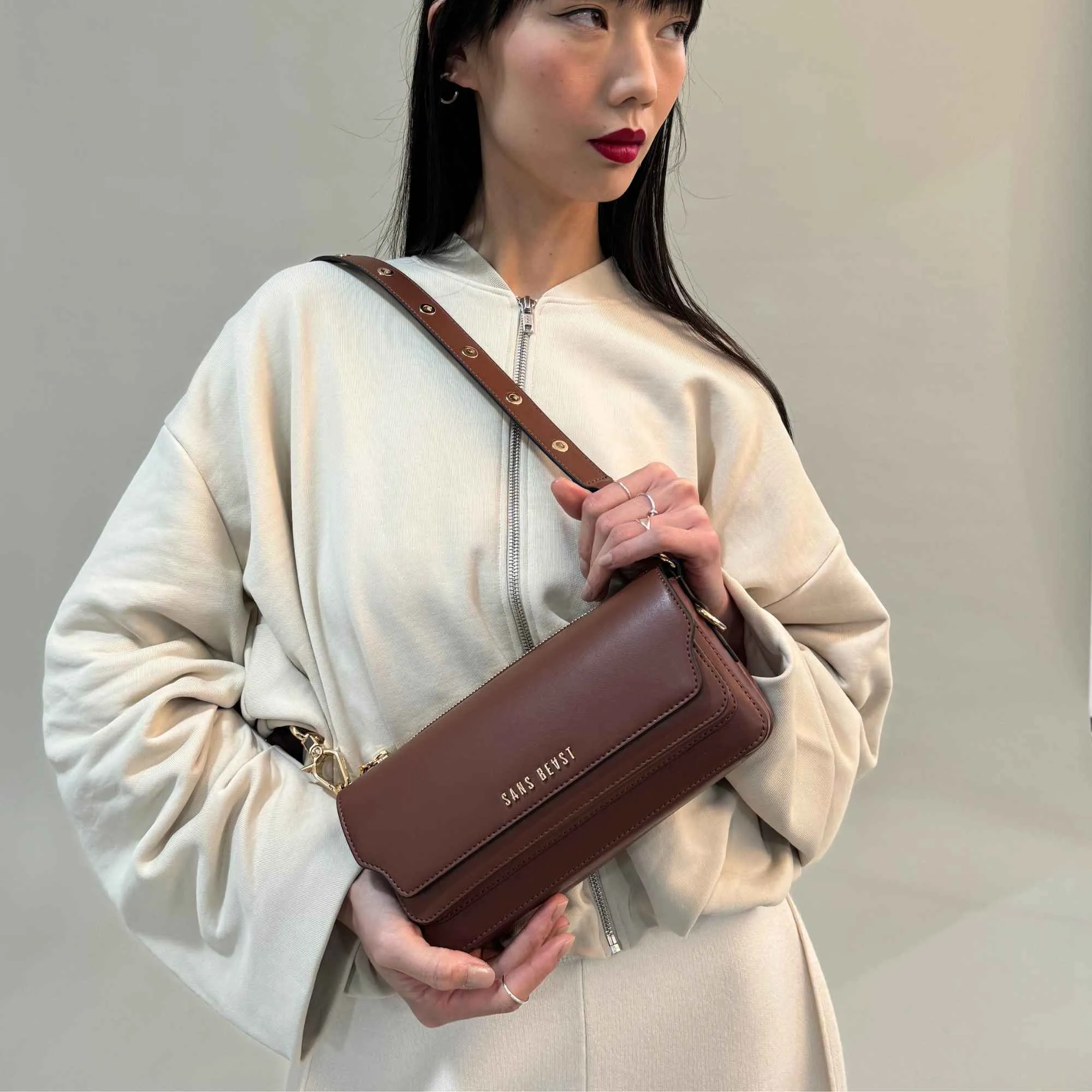 Gemini Handbag - Mahogany sold by Sans Beast product image thumbnail 5