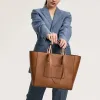Archive Tote - Cinnamon + Gunmetal sold by Sans Beast