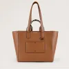 Archive Tote - Cinnamon + Gunmetal sold by Sans Beast