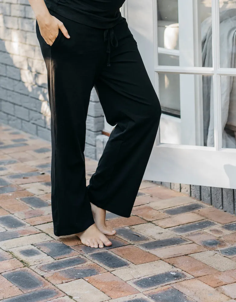 Boardwalk day pant in vintage black sold by Sorella Organics product image thumbnail 3