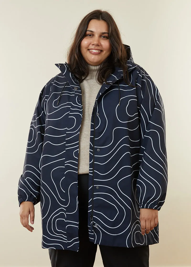 Refuge Waterproof Jacket - Topography sold by Amble Outdoors product image thumbnail 4