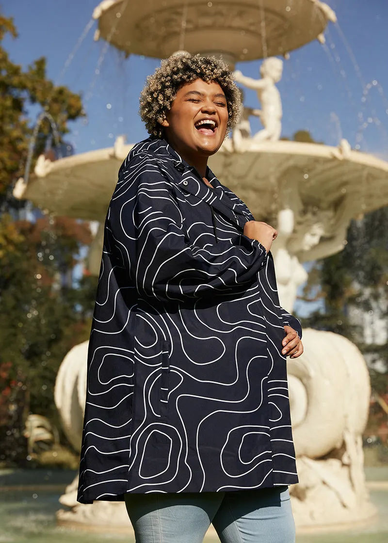 Refuge Waterproof Jacket - Topography sold by Amble Outdoors