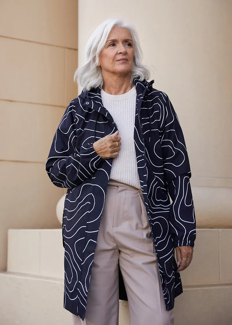 Refuge Waterproof Jacket - Topography sold by Amble Outdoors product image thumbnail 2