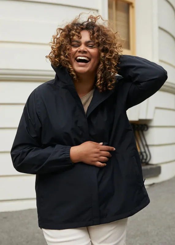 Elements Waterproof Jacket - Black sold by Amble Outdoors