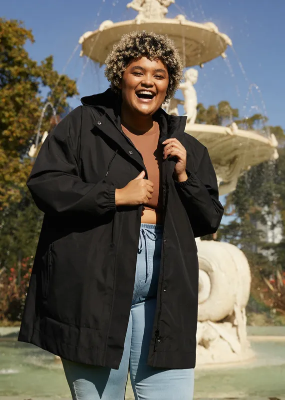 Refuge Waterproof Jacket - Black sold by Amble Outdoors