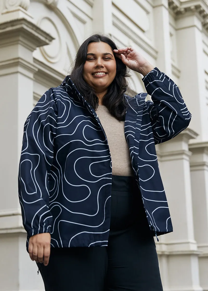 Elements Waterproof Jacket - Topography (Last Sizes) sold by Amble Outdoors product image thumbnail 4