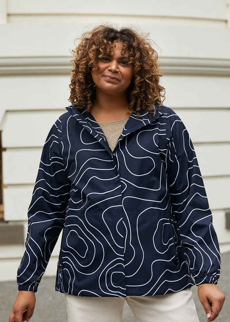 Elements Waterproof Jacket - Topography (Last Sizes) sold by Amble Outdoors product image thumbnail 2