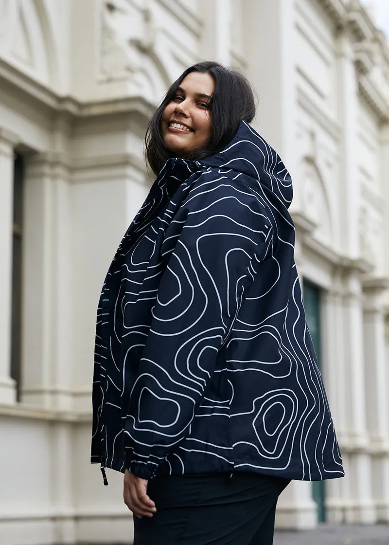 Elements Waterproof Jacket - Topography (Last Sizes) sold by Amble Outdoors product image thumbnail 5