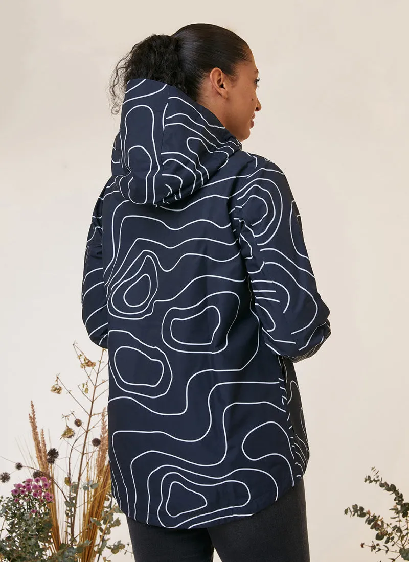 Elements Waterproof Jacket - Topography (Last Sizes) sold by Amble Outdoors product image thumbnail 5