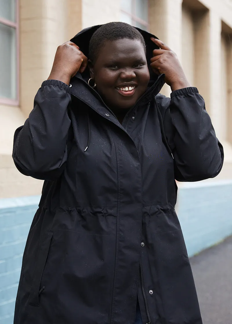 Overland Waterproof Jacket - Black (Last Sizes) sold by Amble Outdoors