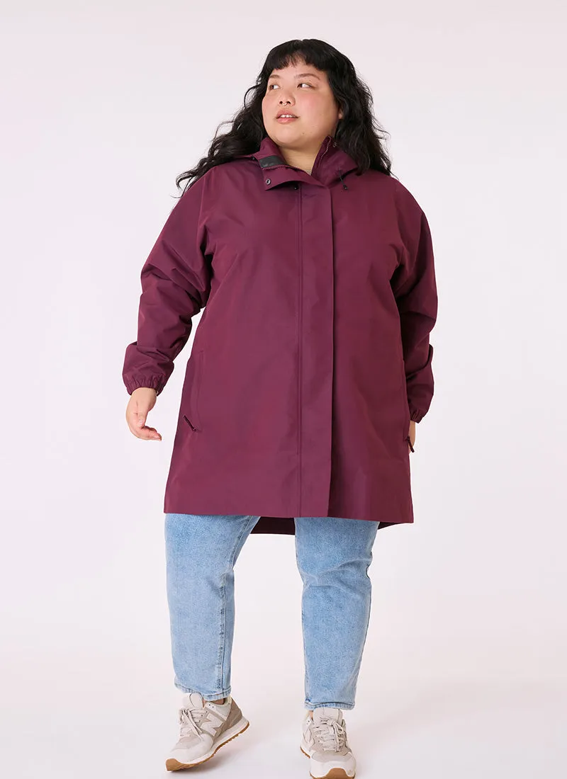 Refuge Waterproof Jacket - Mulberry sold by Amble Outdoors product image thumbnail 3