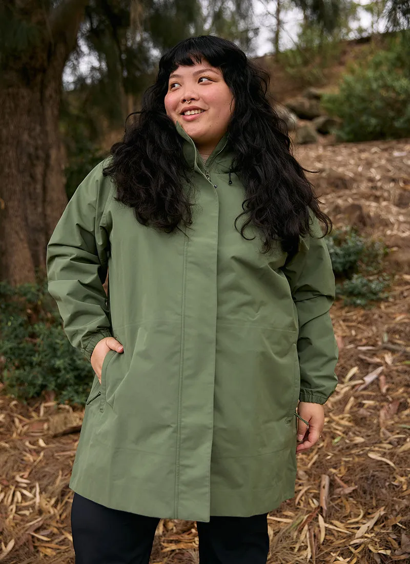 Refuge Waterproof Jacket - Fern sold by Amble Outdoors