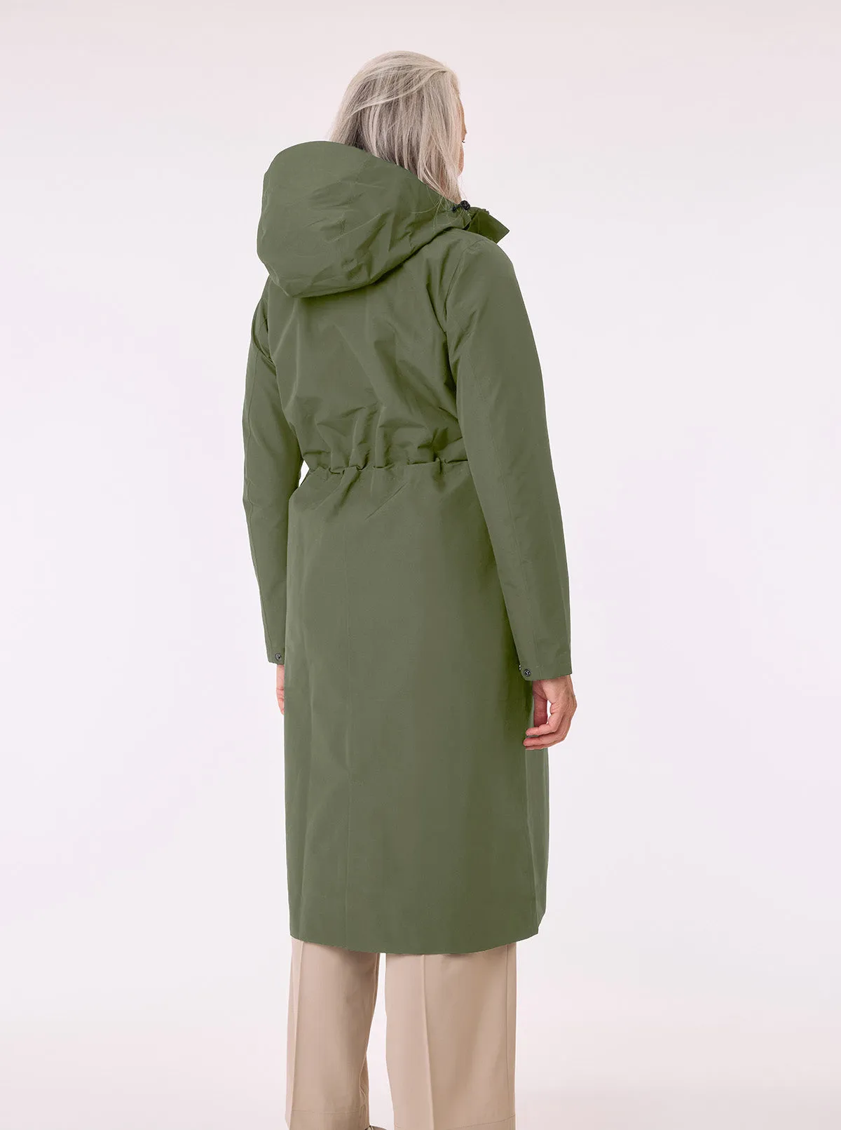 Overlander Waterproof Jacket - Fern sold by Amble Outdoors product image thumbnail 4