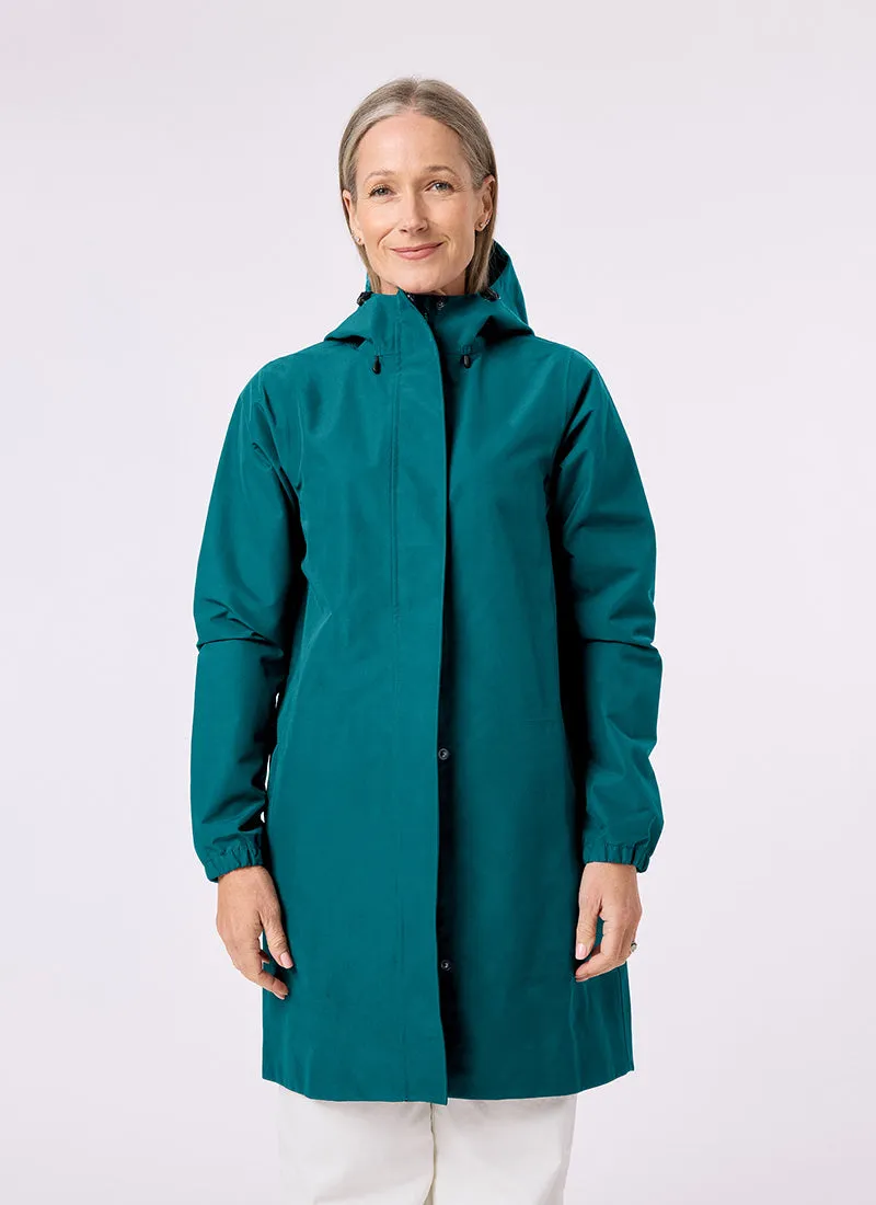 Refuge Waterproof Jacket - Lagoon sold by Amble Outdoors product image thumbnail 4