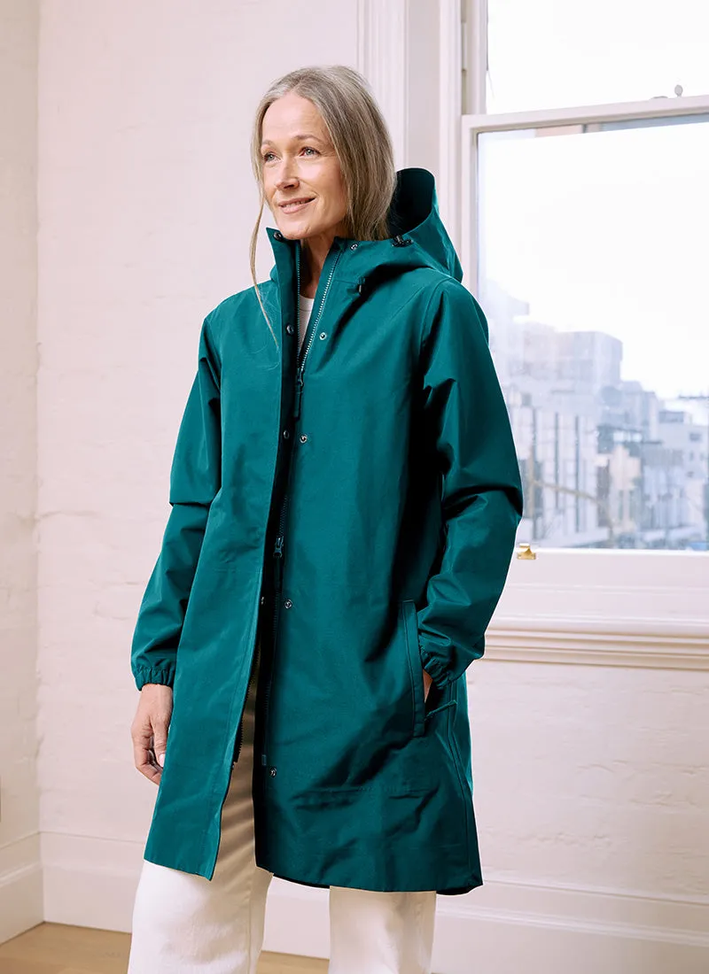 Refuge Waterproof Jacket - Lagoon sold by Amble Outdoors