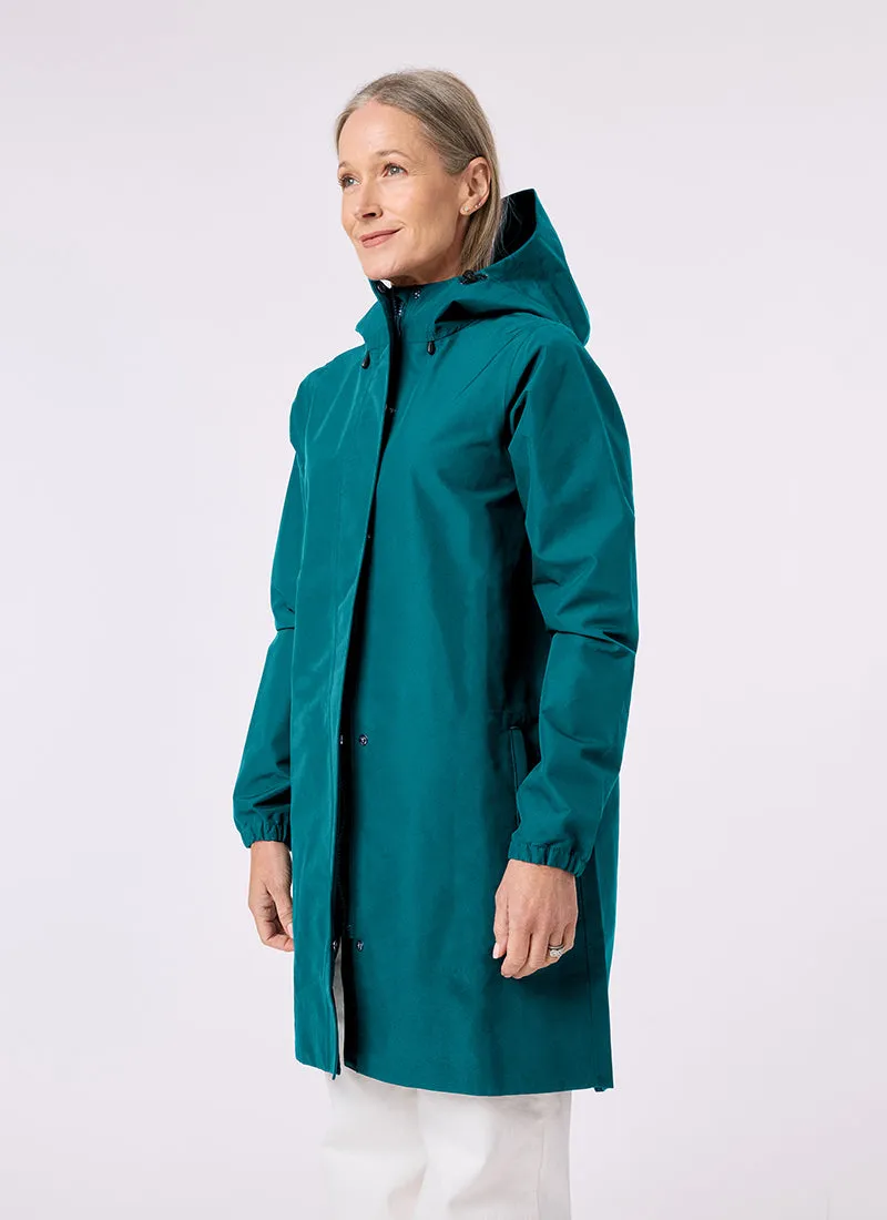 Refuge Waterproof Jacket - Lagoon sold by Amble Outdoors product image thumbnail 2