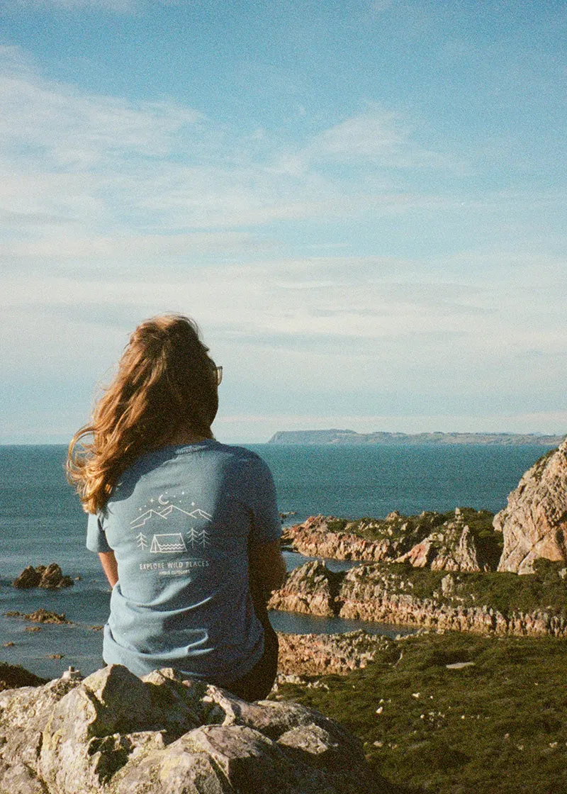 Campground Tee - Coast sold by Amble Outdoors