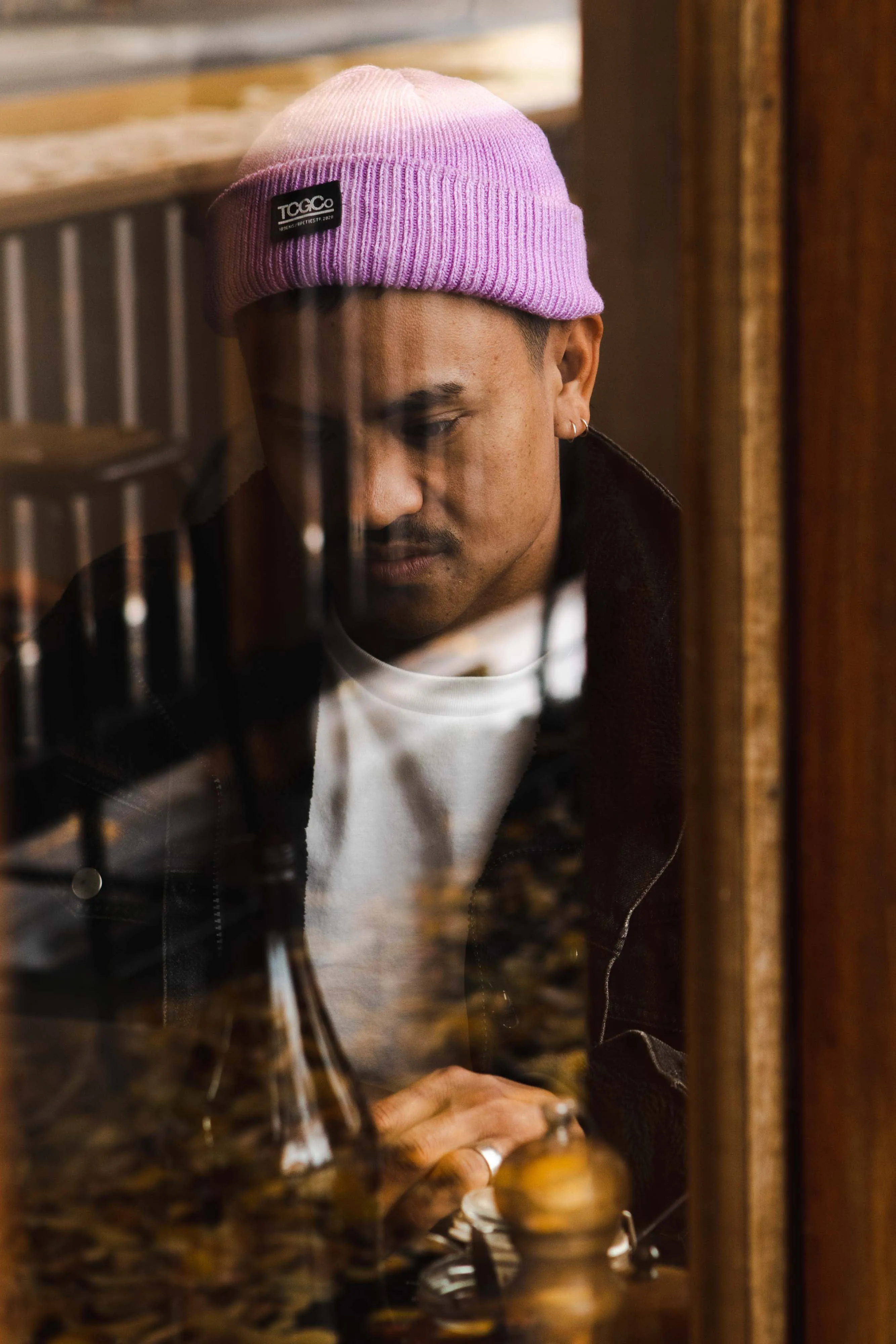 Rex - 100% Recycled Beanie Lilac sold by The Common Good Company product image thumbnail 2
