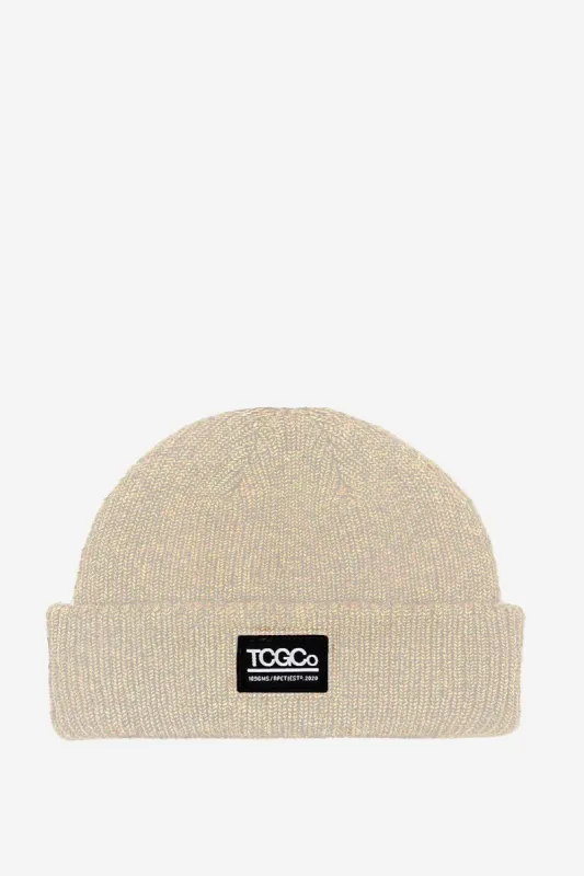 Rex - 100% Recycled Beanie Cream sold by The Common Good Company