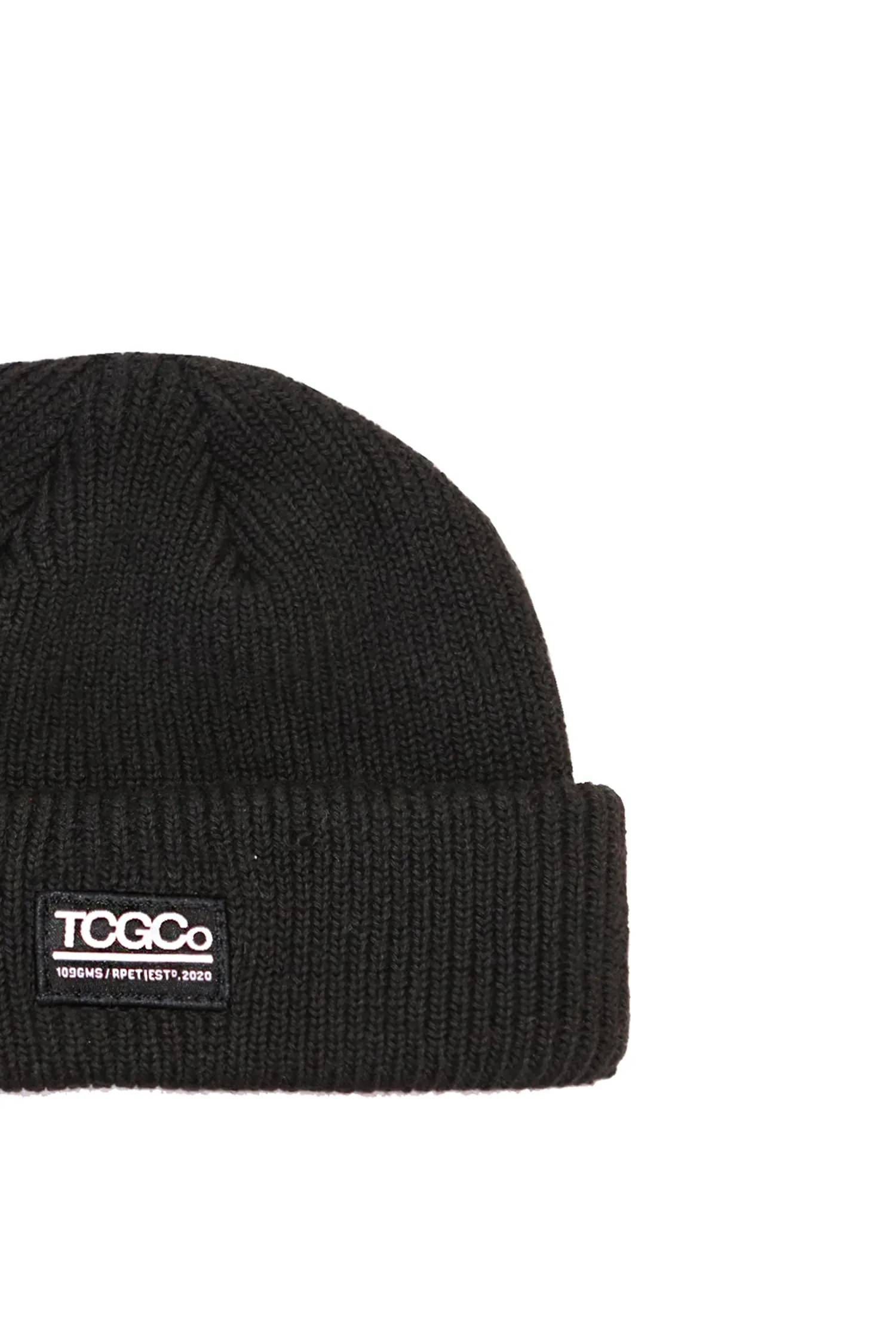 Rex - 100% Recycled Beanie Black sold by The Common Good Company product image thumbnail 4
