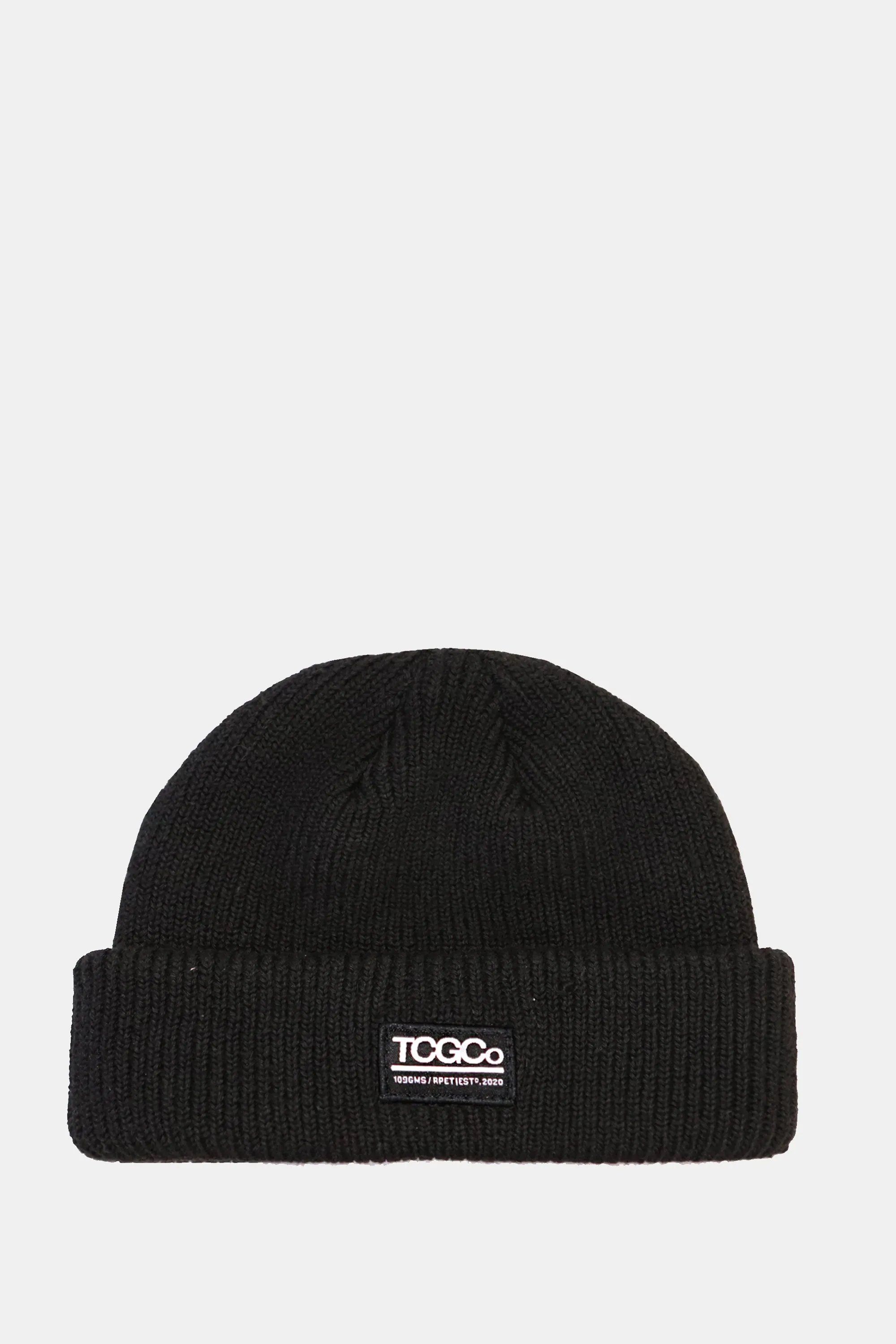 Rex - 100% Recycled Beanie Black sold by The Common Good Company