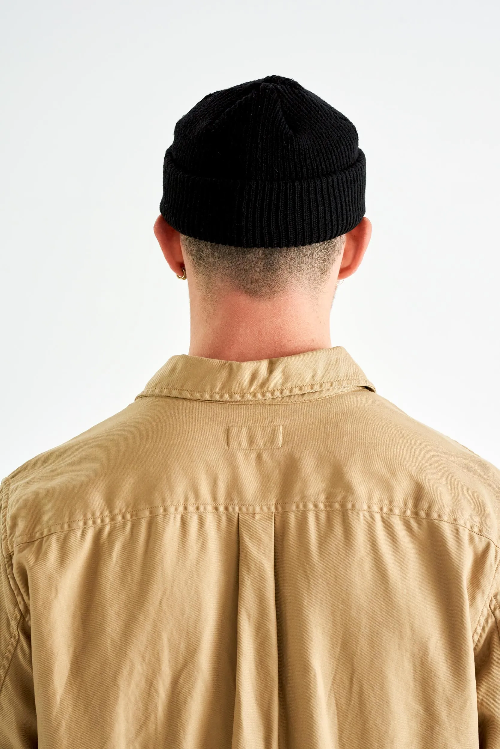 Rex - 100% Recycled Beanie Black sold by The Common Good Company product image thumbnail 5