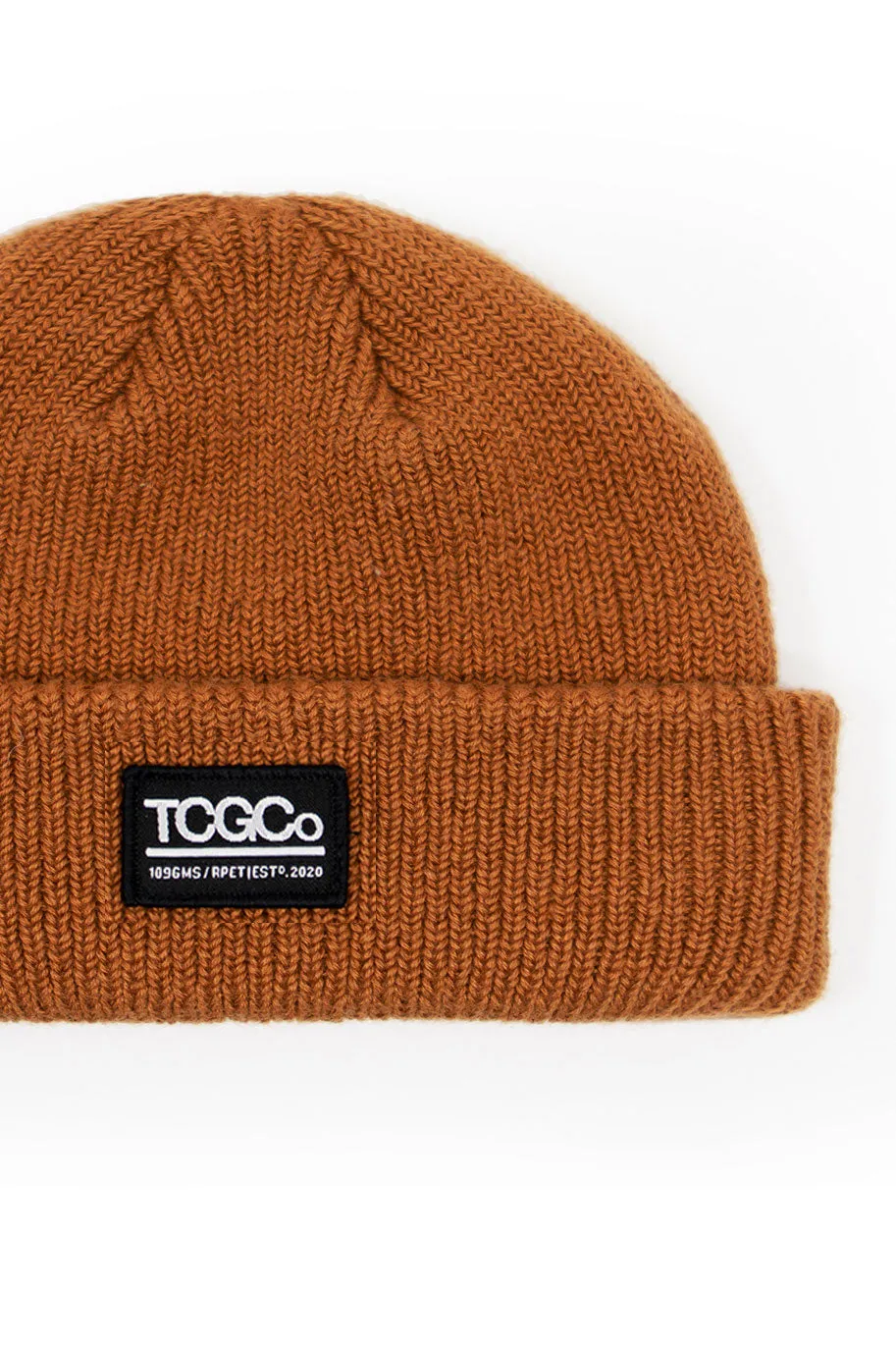 Rex - 100% Recycled Beanie Ochre sold by The Common Good Company product image thumbnail 5