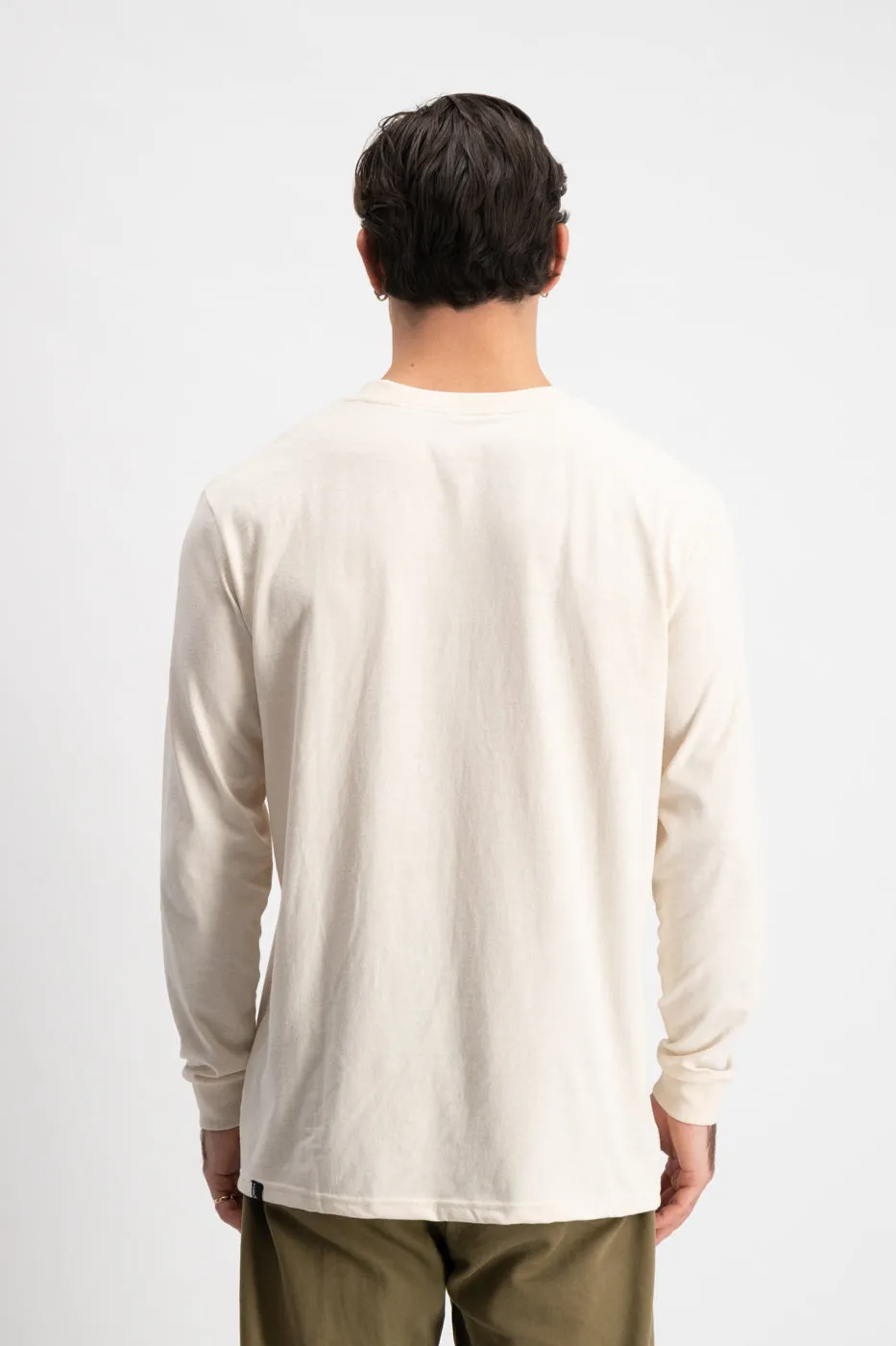 Joe Blow Long Sleeve Tee - Oat sold by The Common Good Company product image thumbnail 5