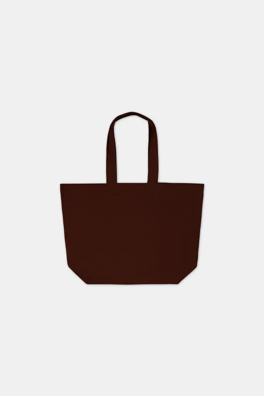 Chocolate - 100% Recycled Cotton Market Tote made by The Common Good Company