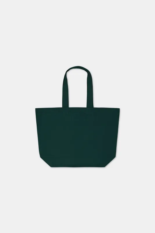 Forest Green - 100% Recycled Cotton Market Tote made by The Common Good Company