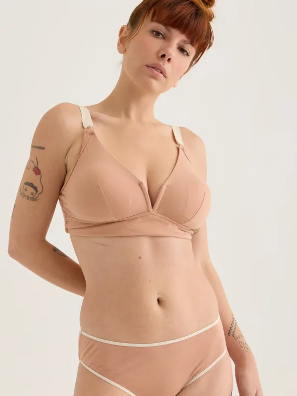 Regular Briefs - Latte sold by The Very Good Bra