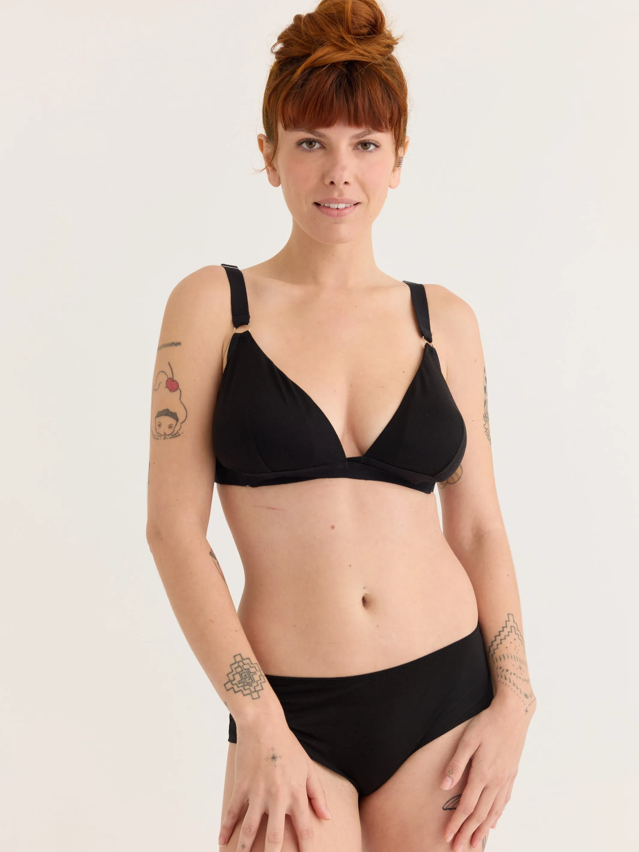 The Very Good Nursing Bra - Black Tencel sold by The Very Good Bra product image thumbnail 4