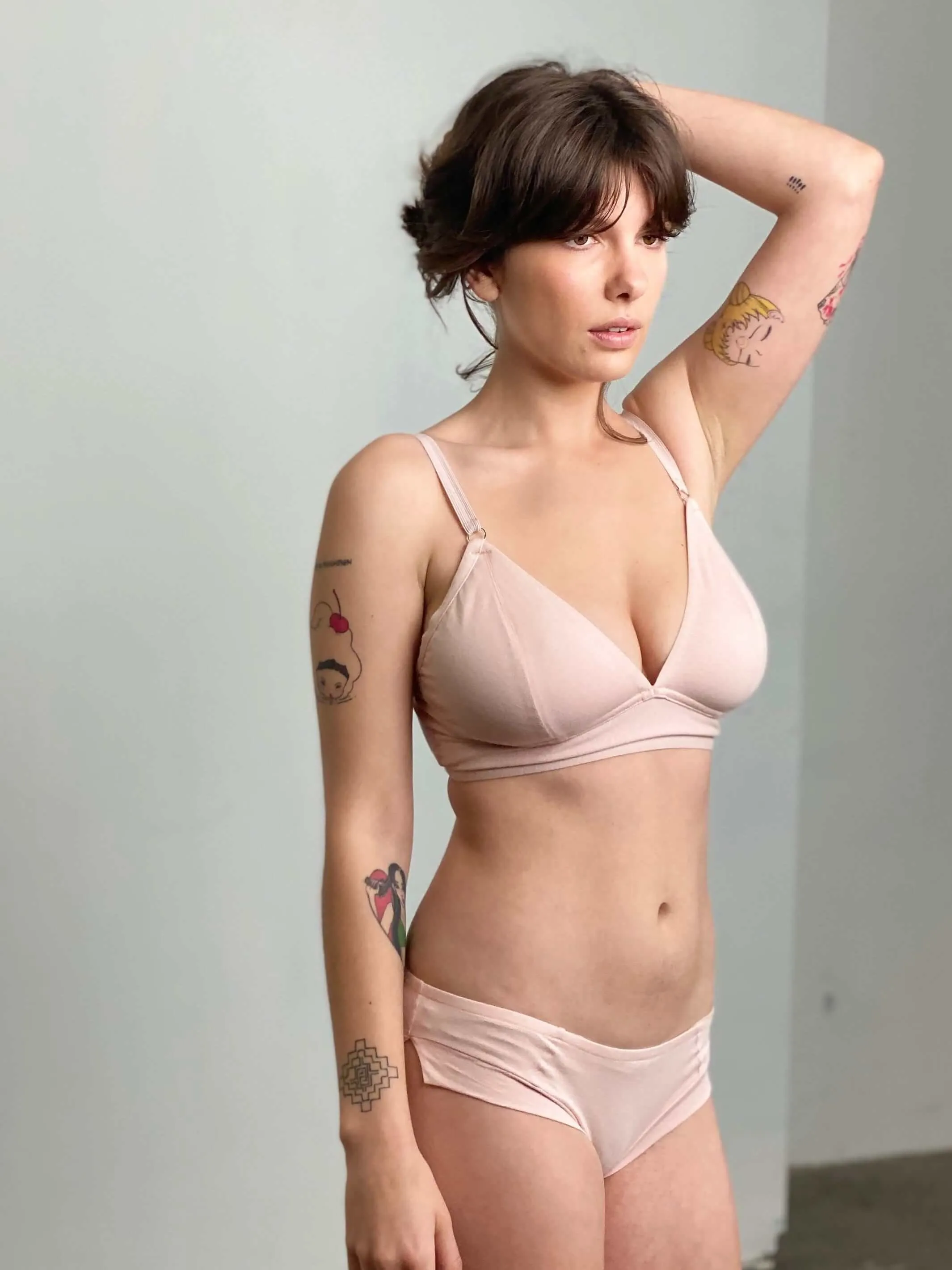 The Very Good Bra Briefs - Vintage Peach sold by The Very Good Bra