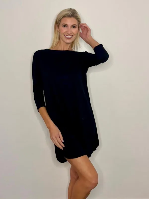 Long Sleeve Tee Dress sold by The Very Good Bra